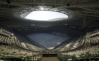 Газон стадиона «Самара Арена» выращивается в Германии